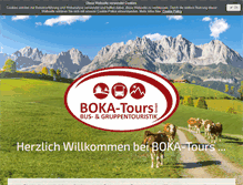 Tablet Screenshot of bokatours.de